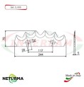 L335 - Lama per Carri UNIFEED - Dentata - KUNH - A5310402 - (10 Pz.) L335 - Lama per Carri UNIFEED - Dentata - KUNH - A5310402 - (10 Pz.)