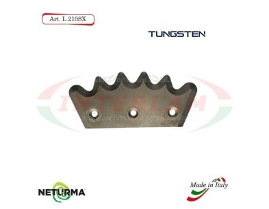 Lama per Carri UNIFEED L210SX Dentata - PAGLIARI - 0350S - TUNG