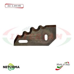 L203SX - Lama per Carri UNIFEED - Dentata - Ø93 - GILIOLI - ( 10 Pz.)