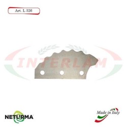 Knife for mixer wagons UNIFEED L326 toothed  Ø110 - (2 Pcs.)