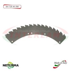 LK301 Lame TRINCIA Foraggi e Mais KEMPER - RAGGIO STRETTO - (8 Pz.)