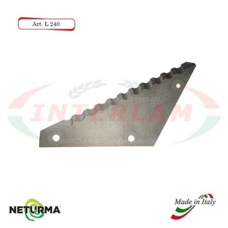 L240 - Forage wagons Blades - Toothed - Ø141 - (5 Pcs.)