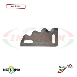 L301 - Knife for mixer wagons UNIFEED - toothed - Ø90  - BONINO