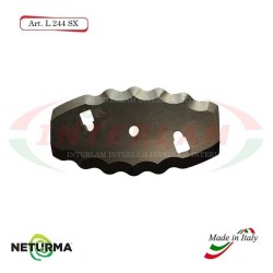 Left toothed knife for UNIFEED wagon L244SX - Ø88 - STORTI