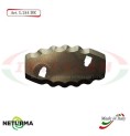 L244DX - Lama per Carri UNIFEED - Dentata - Ø88 - 2 FORI - STORTI - ST16800058 - (10 Pz.)