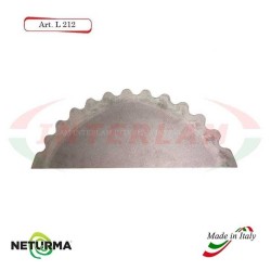 L212 Knife for mixer wagons UNIFEED - Toothed  Ø140 - MARMIX - No holes