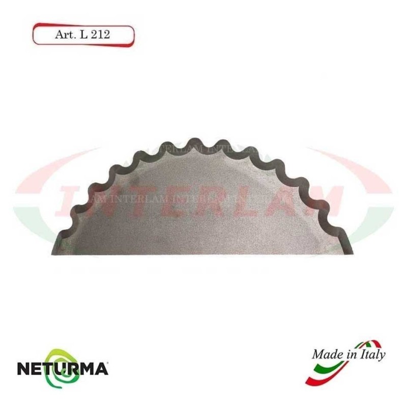 L212 - Lama per Carri UNIFEED - Dentata - Ø140 - MARMIX - Senza Fori - (5 Pz.)