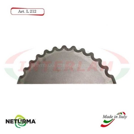 L212 Knife for mixer wagons UNIFEED - Toothed Ø140 - MARMIX - No holes