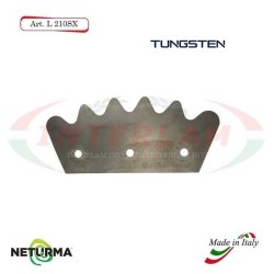L210SX - Knife for mixer wagons UNIFEED - Toothed- Ø113 - PAGLIARI