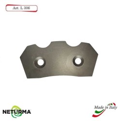 L306 - Lama per Carri UNIFEED - Dentata Ø93 - MARMIX - (5 Pz.)
