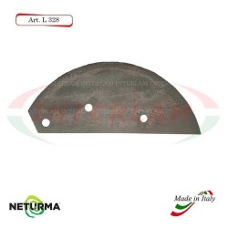 L328 - Lama per Carri UNIFEED - Liscia - Ø140 - MARMIX - (2 Pz.)