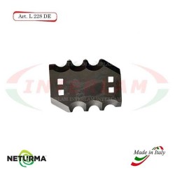 Knife for mixer wagons UNIFEED L228DX toothed - Ø102 - (10 Pcs.)