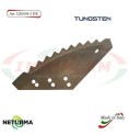 LS2004-1-DX - TUNGSTEN - Right - Knife for mixer wagon UNIFEED - Vertical - Toothed - STORTI (2 Pcs.) LS2004-1-DX - TUNGSTEN - Right - Knife for mixer wagon UNIFEED - Vertical - Toothed - STORTI (2 Pcs.)