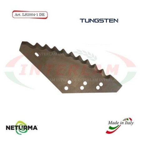 LS2004-1-DX - TUNGSTENO - Lama per Carri UNIFEED - STORTI - (2 Pz.)