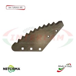 LS2021SX Knife for mixer wagon UNIFEED - Vertical -Toothed - FARESIN