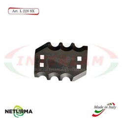 L228SX - Lama per Carri UNIFEED - Dentata - Ø102 - FARESIN - (10 Pz.)