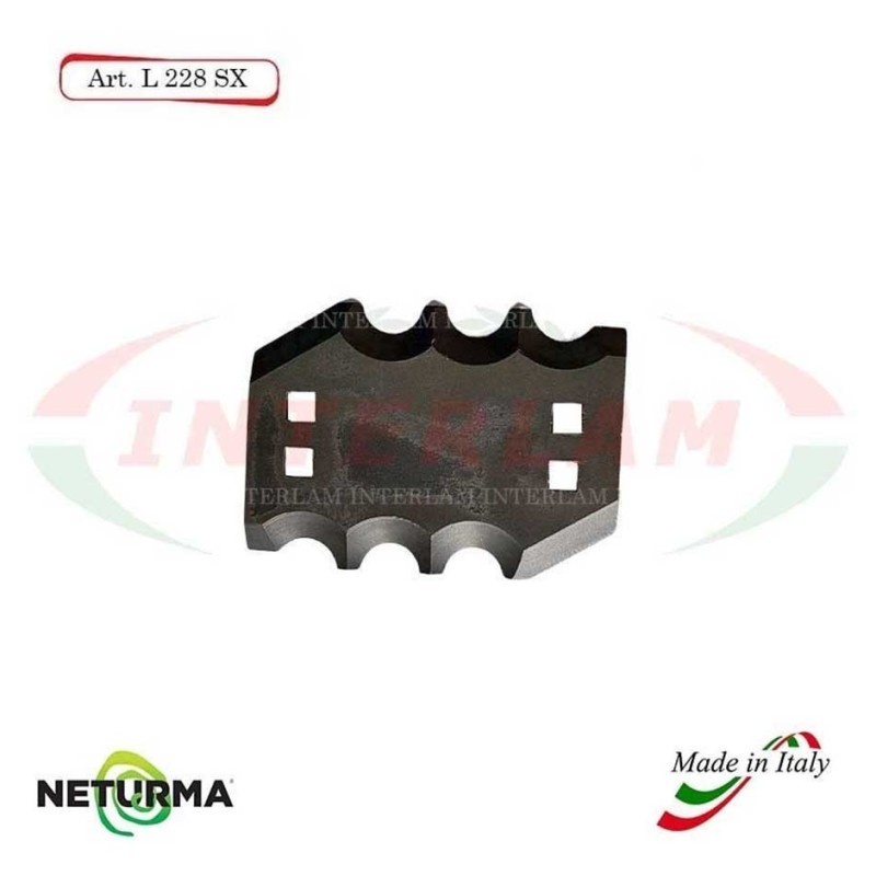 L228SX - Lama per Carri UNIFEED - Dentata - Ø102 - FARESIN - (10 Pz.)