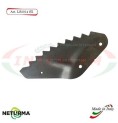 LS2014SX -Left - Knife for mixer wagon UNIFEED - Vertical - Toothed  FOLDED - TRIOLET - (5 Pz.)