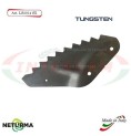 LS2014SX - TUNGSTEN - Left - Knife for mixer wagon UNIFEED - Vertical - Toothed -FOLDED - FARESIN - (5 Pcs.) LS2014SX - TUNGSTEN - Left - Knife for mixer wagon UNIFEED - Vertical - Toothed -FOLDED - FARESIN - (5 Pcs.)