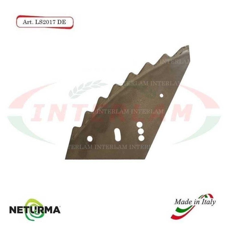 LS2017DX Right - Knife for mixer wagon UNIFEED - Vertical - Toothed - SILOKING - (5 Pcs.) LS2017DX Right - Knife for mixer wagon UNIFEED - Vertical - Toothed - SILOKING - (5 Pcs.)