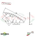 LS2012DX - Right - Knife for mixer wagon UNIFEED - Vertical - Toothed -MAYER