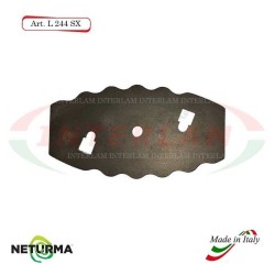 Lama per Carri UNIFEED L244SX Dentata - Ø88 - STORTI - ST16800059