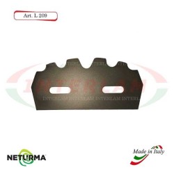 L209 - Lama per Carri UNIFEED - Dentata - Ø97 - GILIOLI - ( 10 Pz.)