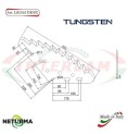 LS2016DX - TUNGSTENO - Lama Per Carri UNIFEED Verticale - PAGLIARI - (5 Pz.) LS2016DX - TUNGSTENO - Lama Per Carri UNIFEED Verticale - PAGLIARI - (5 Pz.)