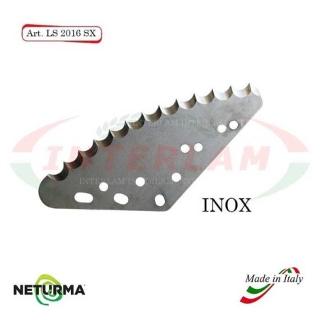 LS2016SX - INOX - Lama Per Carri UNIFEED Verticale VERTICALMIX (1 Pz)