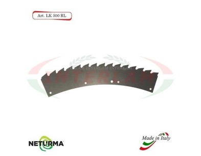 LK300 - Lame TRINCIA Foraggi e Mais KEMPER - RAGGIO LARGO - (8 Pz.)