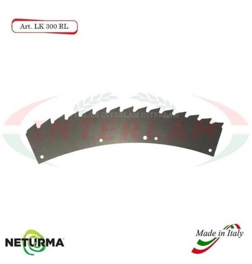 LK300 - KEMPER Forage and Corn Shredder Blades WIDE RADIUS - 8 Pcs