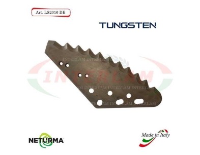LS2016DX - TUNG -Knife for mixer wagon UNIFEED Vertical - EUROCOMP - 5 Pcs