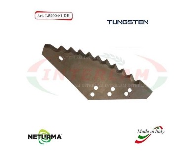 LS2004-1-DX - TUNGSTENO - Lama per Carri UNIFEED - STORTI - (2 Pz.)