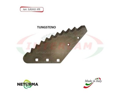 LS2021SX - TUNGSTENO - Lama per Carri UNIFEED - FARESIN - (5 Pz.)
