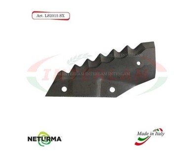 LS2015SX - Lama per Carri UNIFEED - Piegata - TRIOLET - (5 Pz.)