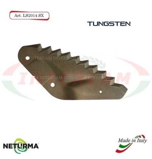 Lama per Carri UNIFEED LS2014SX - Piegata - Tungsteno - TRIOLET - 5Pz.