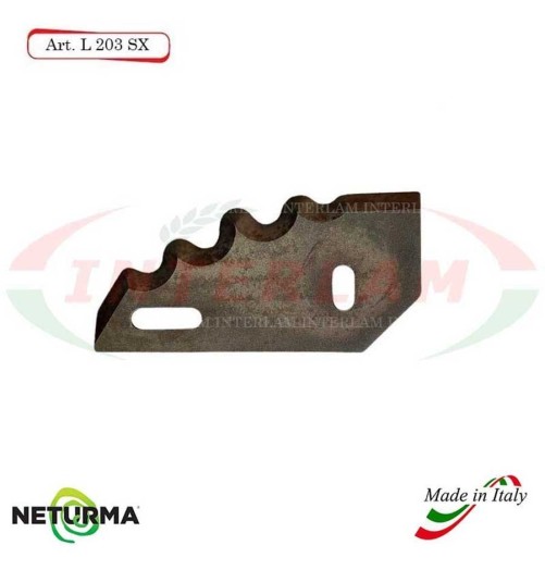 L203SX  Knife for mixer wagons UNIFEED - Toothed  - Ø93 ( 10 Pcs.)