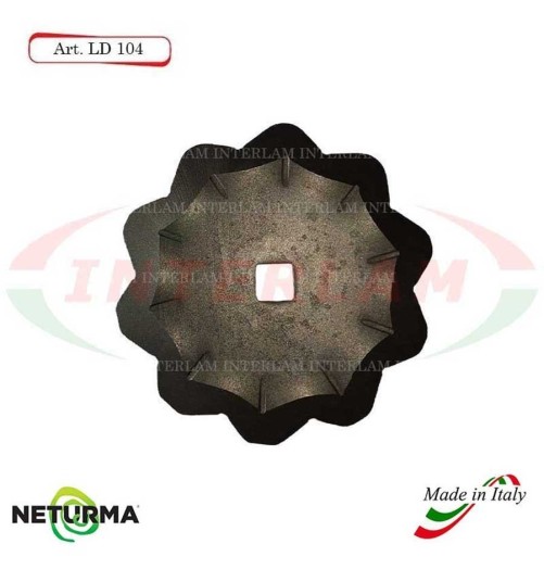 LD104 - Lama per Carri UNIFEED - Dentata - Ø95 - (25 Pz.) - EUROCOMP