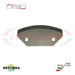 L245 - Lama per Carri UNIFEED - Liscia - Ø81 - STORTI - (10 Pz.)