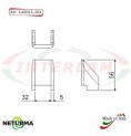 L224 -U -  Lama per Carri UNIFEED -  STORTI - (10 Pz.)