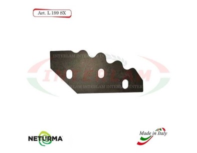 L199SX - Lama per Carri UNIFEED - Dentata - Ø93 - SGARIBOLDI (10 Pz.)