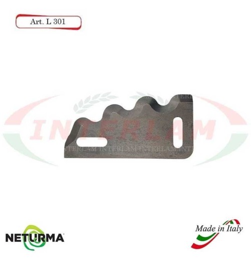 L301 - Lama per Carri UNIFEED - Dentata - Ø90 - BONINO - (10 Pz.)