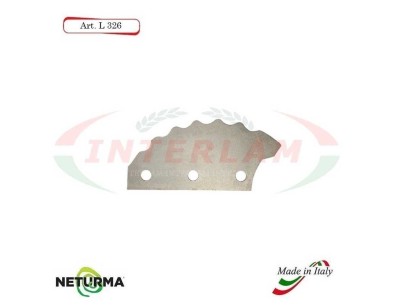 L326 - Lama per Carri UNIFEED - Dentata Ø110 - SGARIBOLDI - (2 Pz.)