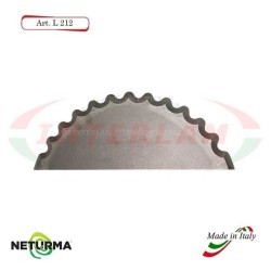 L212 Knife for mixer wagons UNIFEED - Toothed  Ø140 - MARMIX - No holes