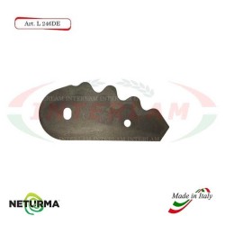 L246DX - Lama per Carri UNIFEED - Dentata - Ø91 - STORTI - (10Pz.)