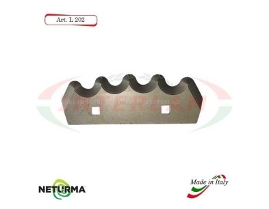 L202 - Knife for mixer wagons UNIFEED Smooth - Ø70 - ALIECO