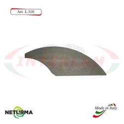 L316 - Knife for mixer wagons UNIFEED - Smooth - Ø81 - MARMIX - 5 Pcs.