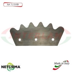 L210DX - Lama per Carri UNIFEED - Dentata  Ø113 - PAGLIARI