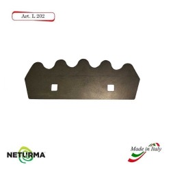 L202 - Lama per Carri UNIFEED - Dentata - Ø70 - MARMIX  (10 Pz.)