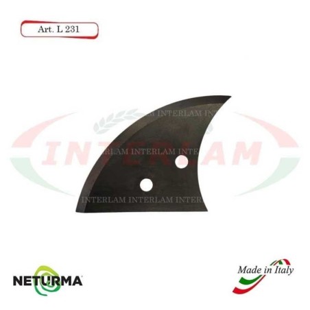 L231 -  Lama per Carri UNIFEED - Liscia - Ø141 - MARMIX - ALIECO - (5 Pz.)